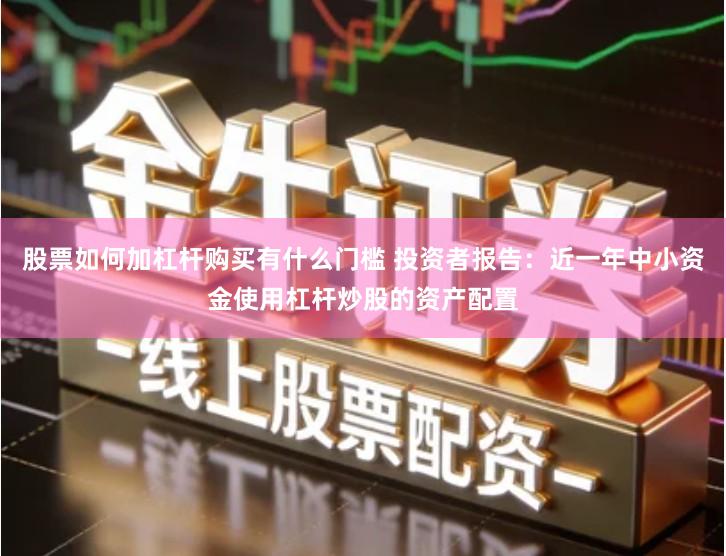 股票如何加杠杆购买有什么门槛 投资者报告：近一年中小资金使用杠杆炒股的资产配置